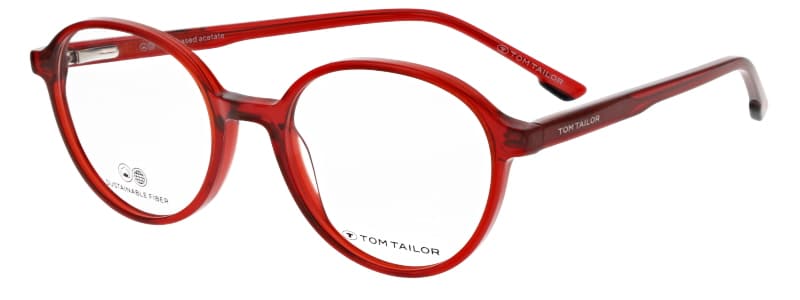 Tom Tailor Brille Modell 60680 Farbe Transparent rot