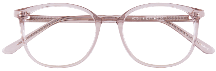 Günstige brille Modell 05070 in hellrosé transparent