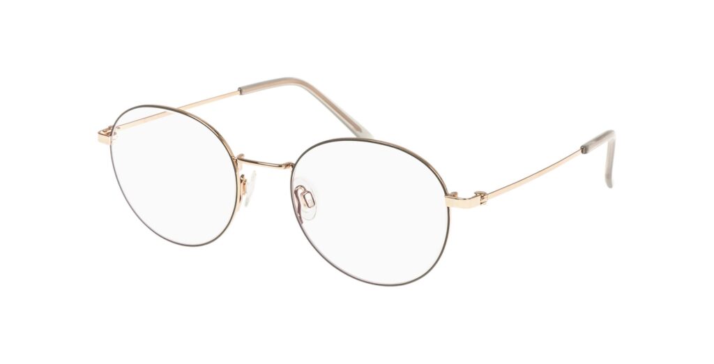 Brillen für Kleine Gesichter PARVUM 3309 rosegold grau matt glänzend