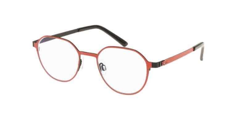 Brillen für kleine Gesichter PARVUM 3311 rot schwarz matt matt